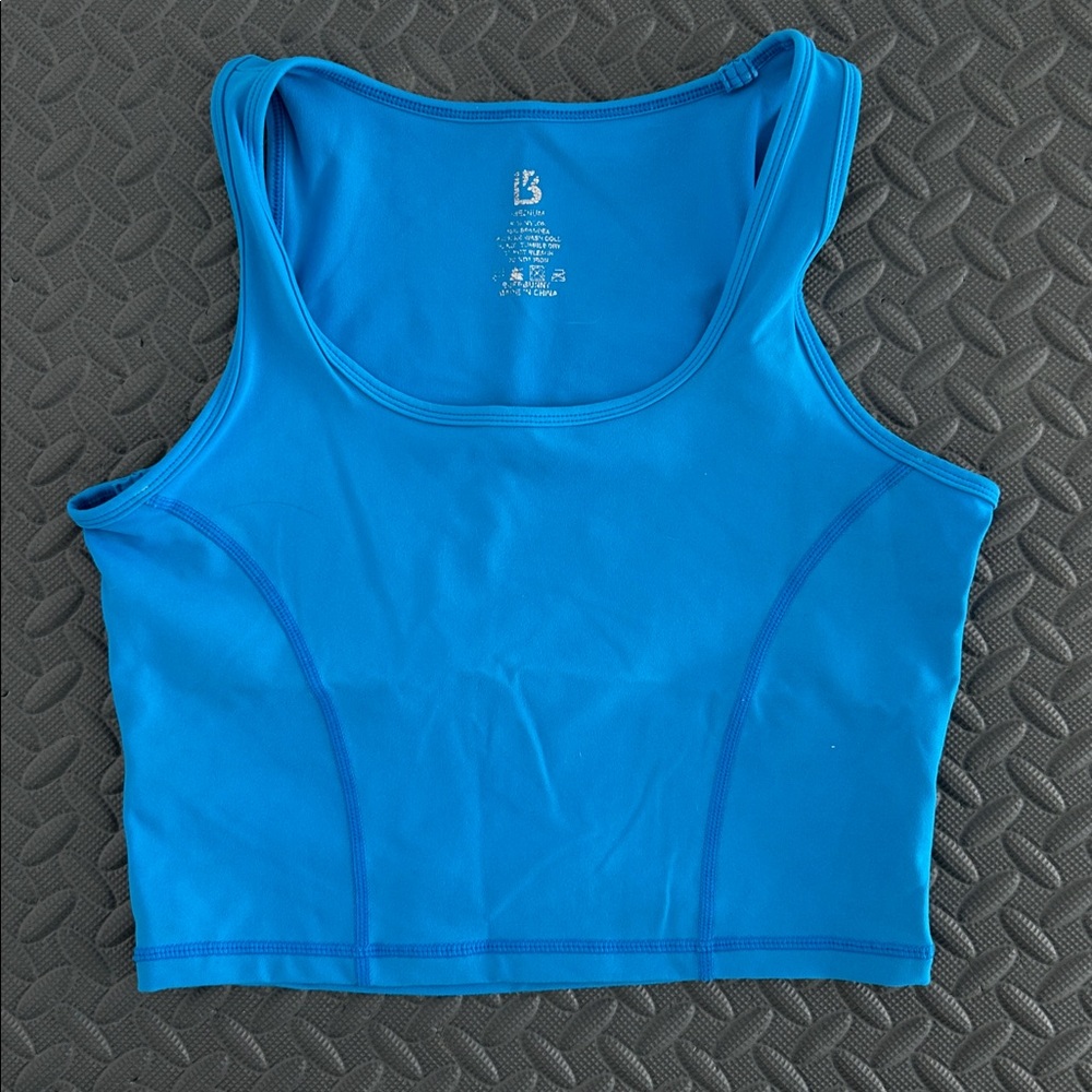 Buffbunny Blue Athletic crop Top